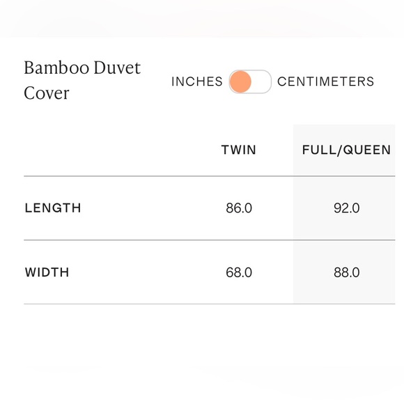 Quince Bamboo Queen Duvet Cover - IVORY - Picture 5 of 9